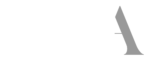 Logo blanc et gris de l'agence RSBA